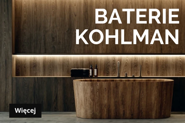 Rkskluzywne baterie łazienkowe Kohlman