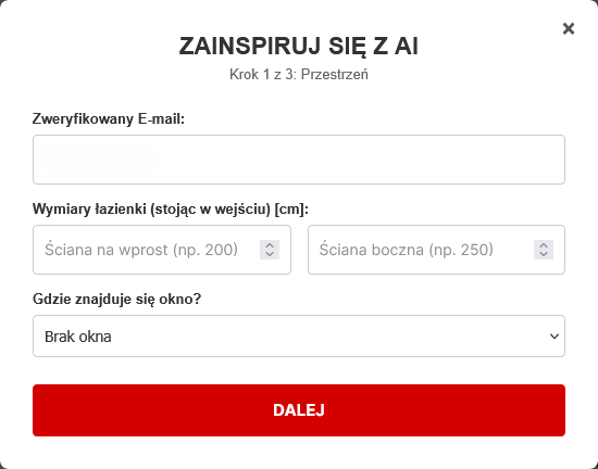 Krok 1: Przestrzeń